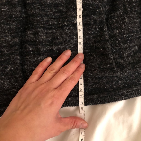 Zara Long Flowy Open Front Cardigan - Picture 10 of 10